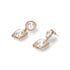 Time and Tru Women's Pearl Drop Earring, 1 Pair, Pearl Stone center  | WTWL248XA