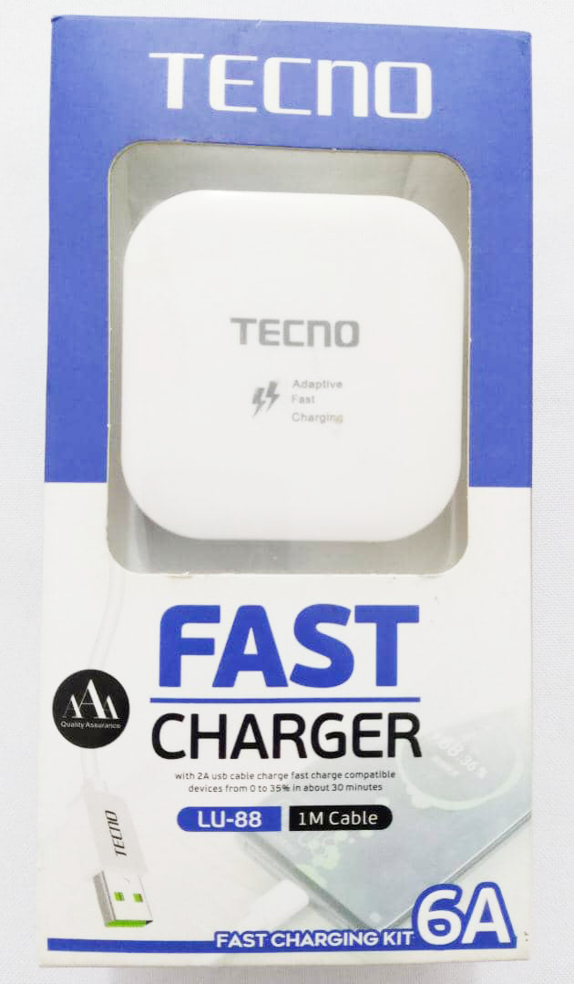 Tecno 6A Fast Charger LU-88 | VTM15a