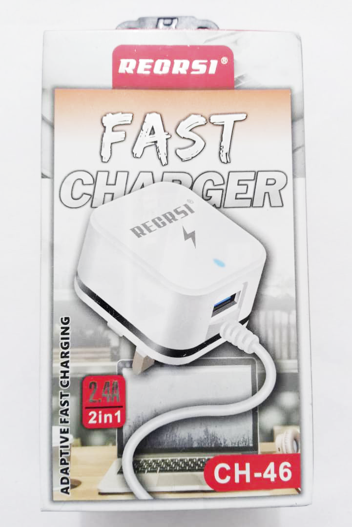 REQRSI 2in1 Fast Charger 2.4A CH-46 | VTM27a