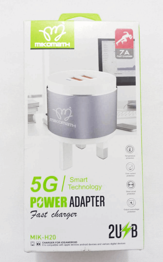 5G Power Adapter 7A 18w, Mikomath MIK-H20