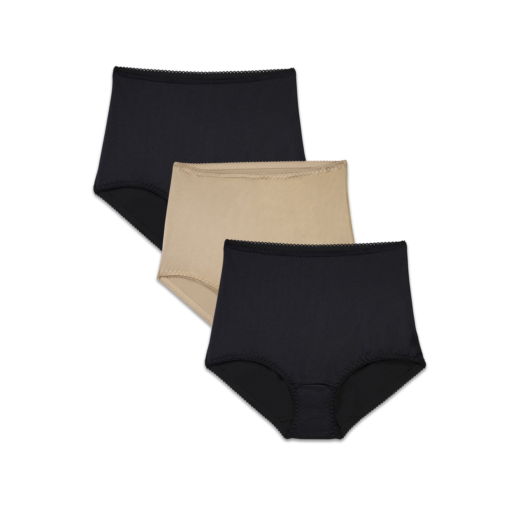 Vanity Fair Radiant Collection Women's Undershapers Brief Underwear, Pack of 3 | WTWL168XC