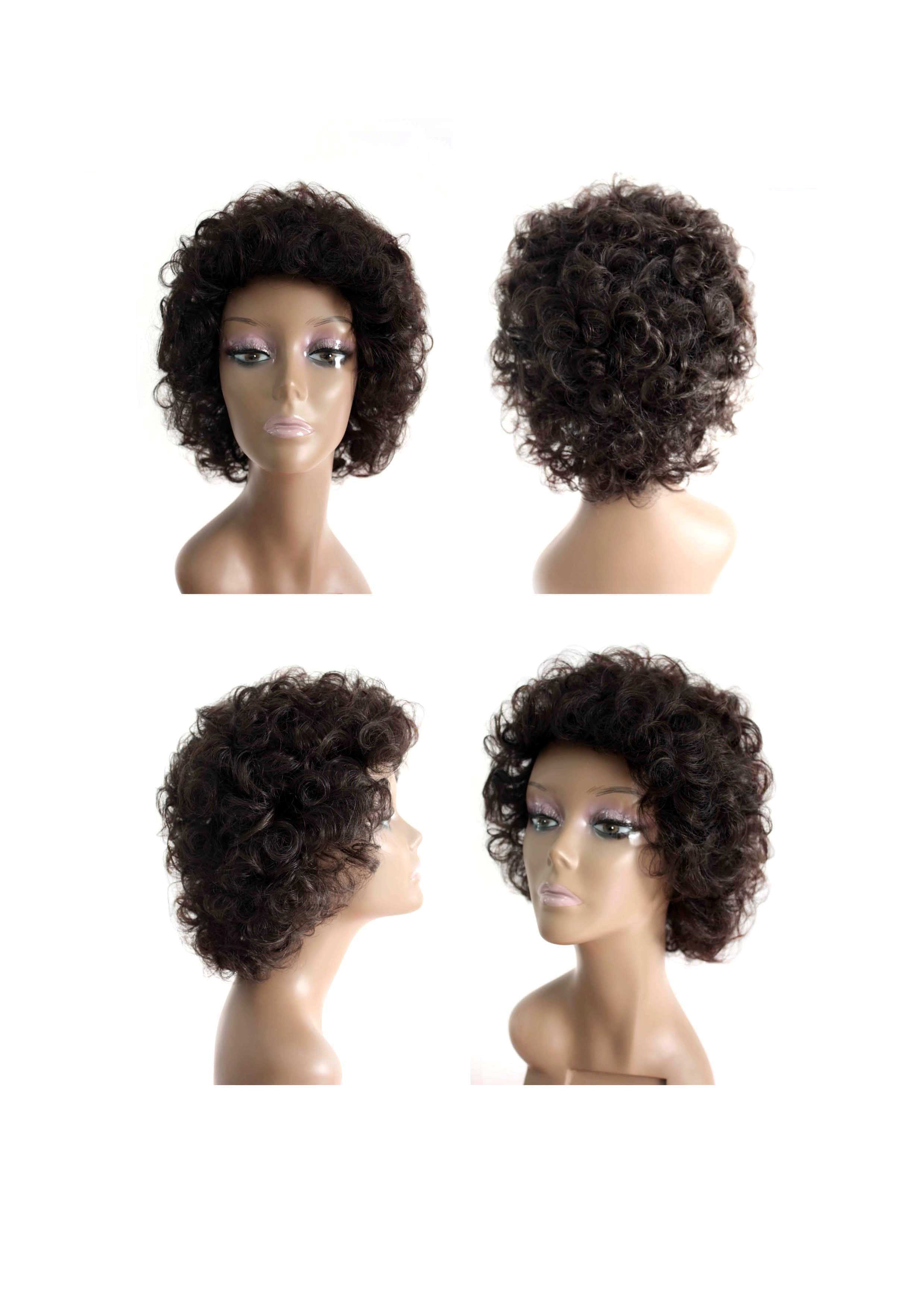 Natural Wavy Human Hair Wig for Classy Fashion Ladies | FT-1043