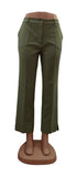 Stylish Ladies Trousers Size 40, Seagreen | NBN6b