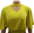Top Fashion Fancy Seven Fashion Top (Shirt, Blouse) for Ladies Large, Yellowish Green | CYZ5b