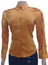 Elegant Stylish Shirt (Top) For Ladies Large, Golden yellow | DBK1b
