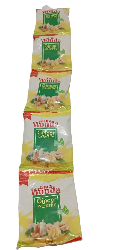Ama Wonda Ginger and Garlic Paste 100g Satchet  | MMF