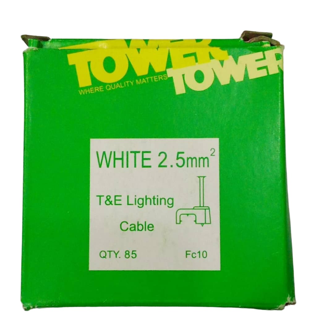 Tower Clip 2.5MM, Packet of 85 Pieces | KCE3a