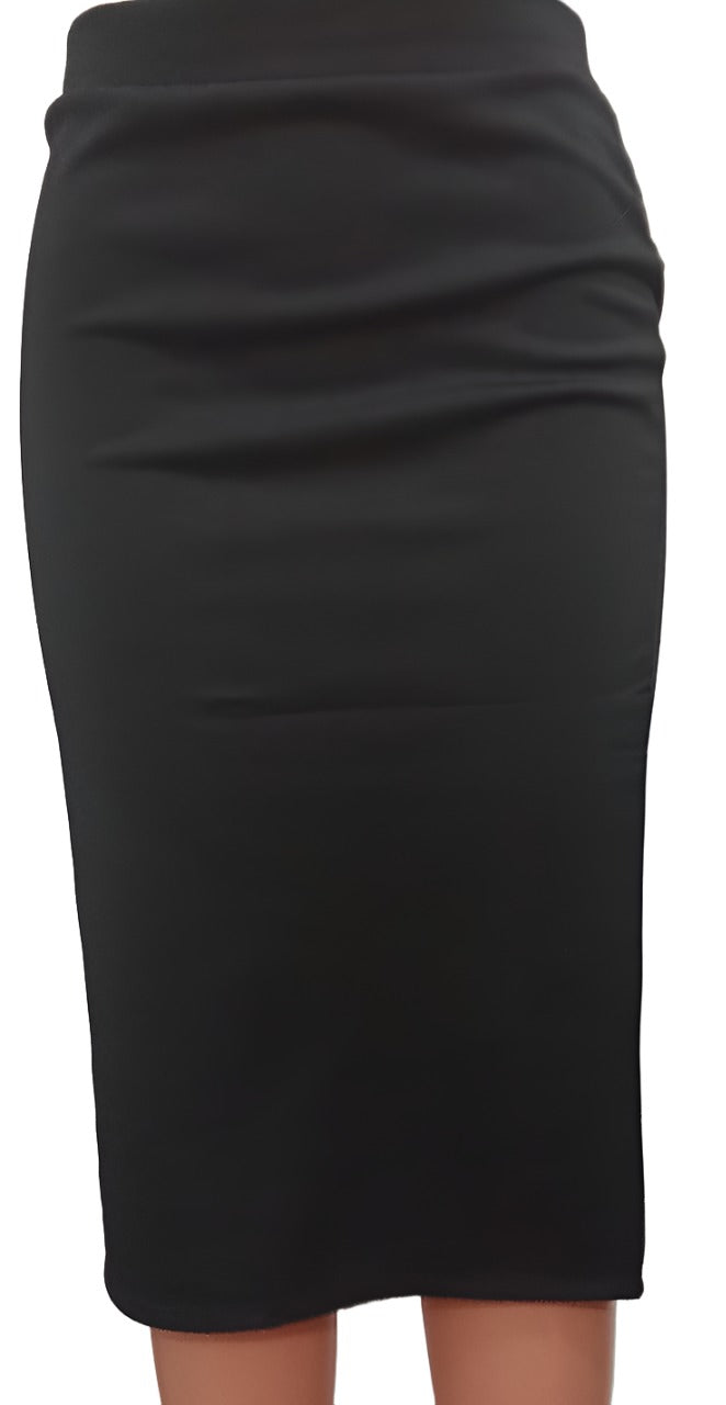 Simply Elegant Ladies Skirt For All Occasions, Black | MNE5a
