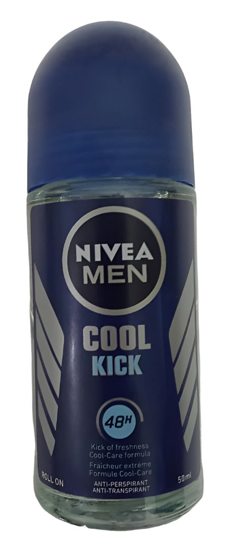 Nivea Men Cool Kick Roll-on 50ML,Blue | KHE2f