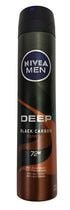 Nivea Men Deep Black Carbon Espresso Spray 200ML, Black | KHE1e