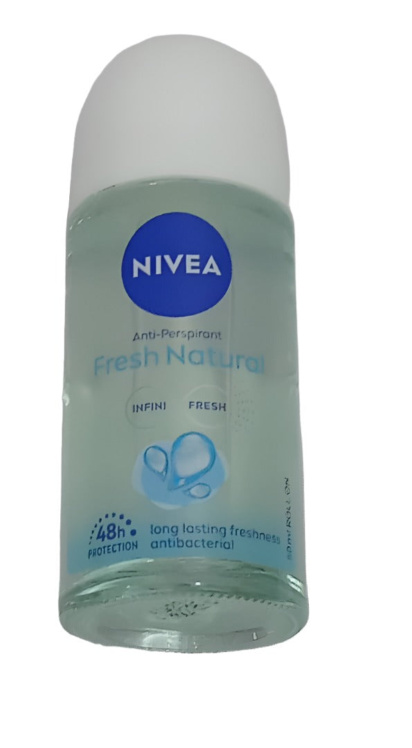Nivea Fresh Natural Roll-on 50ML,White | KHE2i