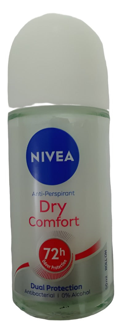 Nivea  Dry Comfort Roll-on 50ML, White | KHE2a
