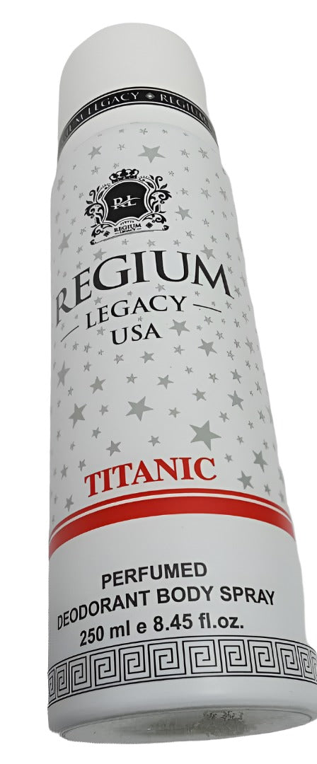 Regium Spray Legacy USA Titanic Spray 250ML,white | KHE22f