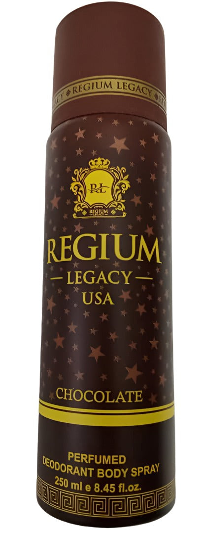 Regium Spray Legacy USA Chocolate Spray 250ML, brown | KHE22d