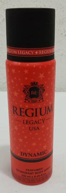 Regium Spray Legacy USA Energy Spray 250ML, Red | KHE22b