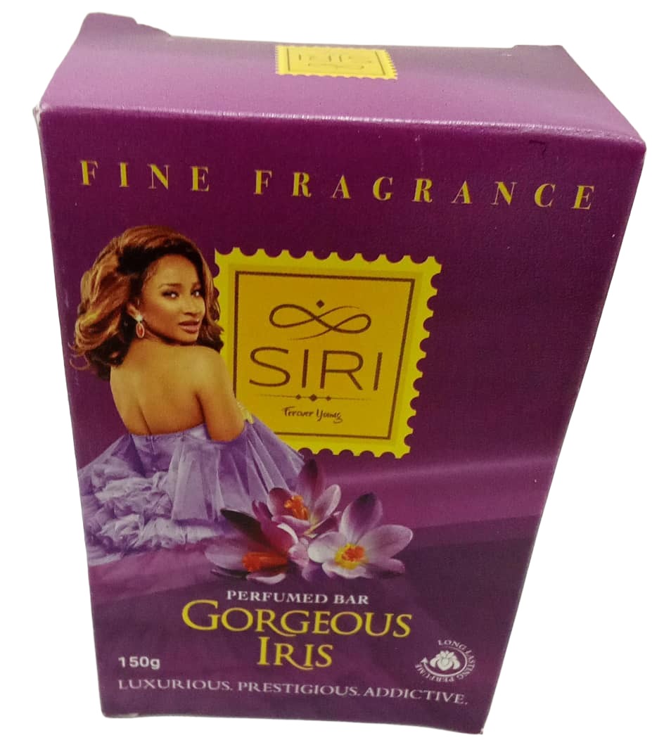 Siri Gorgeous Iris Perfumed Bar 150g,Purple | CKP2c