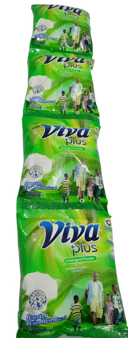 Viva Plus Detergent Powder 170g, Green | CKP10a
