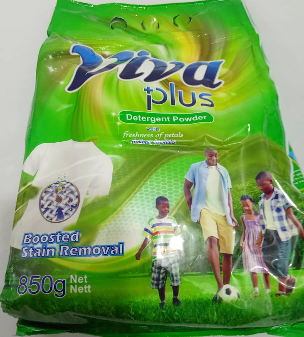 Viva Plus Detergent Powder 850g, Green | CKP7a