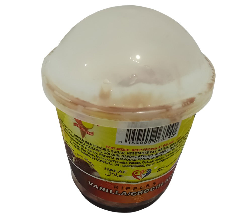 Golden Scoop Ice Cream, Vanila/Chocolate 300ml Ripples | PVT8a