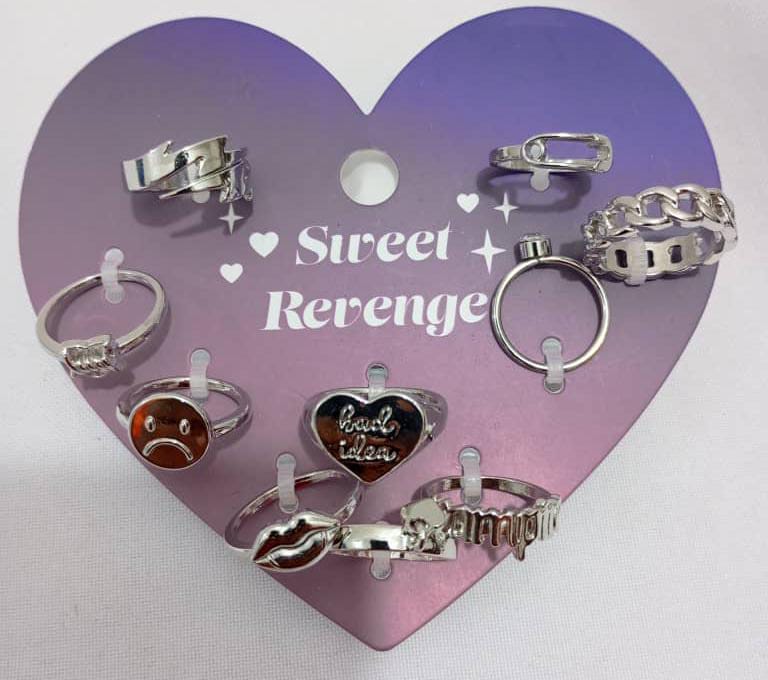 Sweet Revenge Ring (9pieces/pack) | FBLR1a