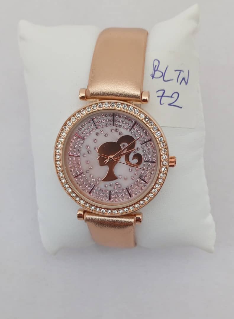 Barbie Gold Wristwatch for Ladies | BLTN72