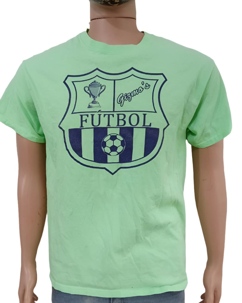 Gizmo's Futbol Lemon Green Polo T-Shirt (Unisex) | GWDL5