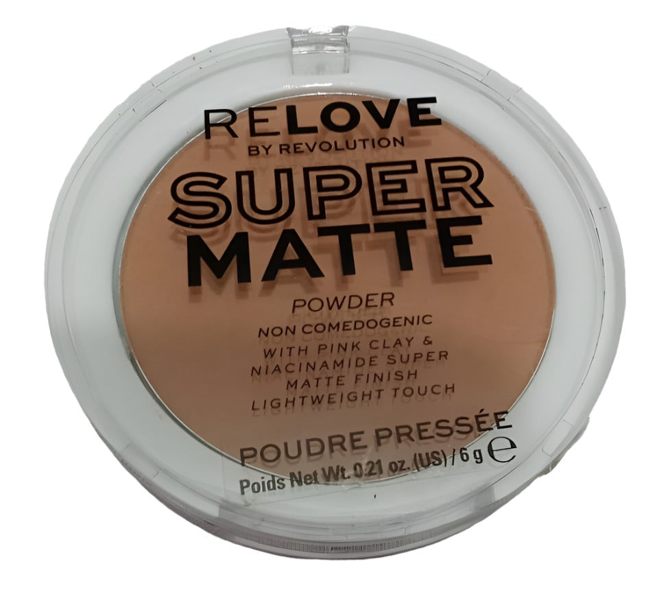 Relove Super Bronzer Foundation Powder (with Pink Clay) | WLMT1a