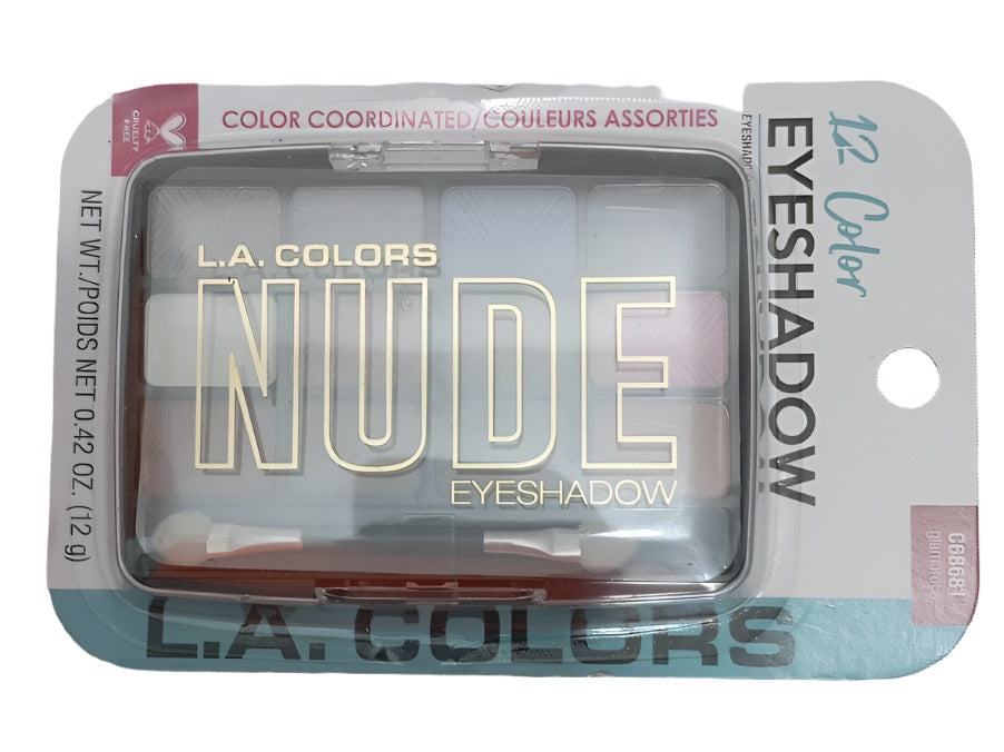 LA Colors Eyeshadow, 12 Colors Kit (Glorious C68681) | DLTR36 – AGT ...