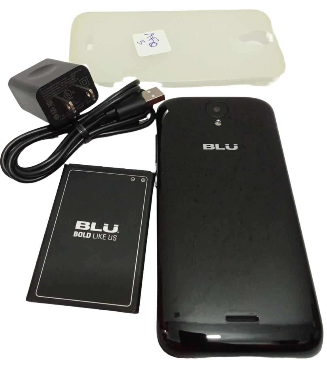 BLU Studio M5 8GB (Dual Sim), Black - Unlocked GSM only | AFQE13