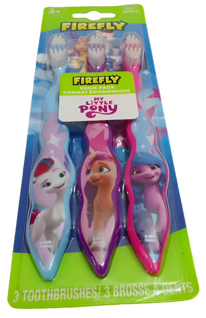 FireFly Kids Toothbrush Set My Little Pony (3 Pieces/Pack) | DLTR22