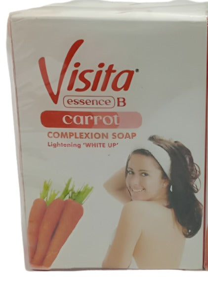 Visita Essence B Carrot Complexion Soap 200g, White | BSE1a