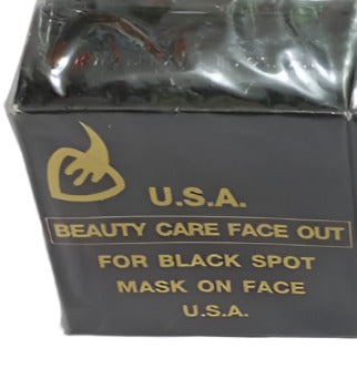 U.S.A Beauty Care Face Out Soap 100g, Black | BSE8a