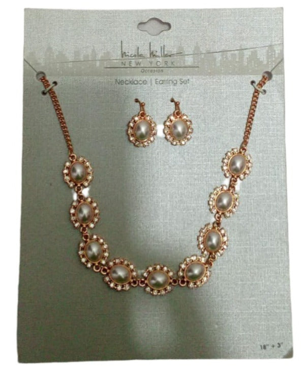 Necklace and Earing Set (Includes 1 Necklace and 1 Pair of Earing) | BLTN1