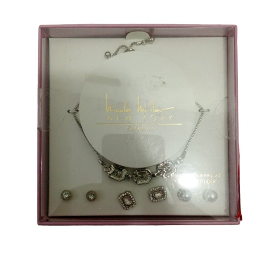 Necklace and Earing Set (Includes 1 Necklace and 3 Pairs of Earing) | BLTN7