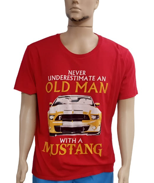 Mustang Sports Car Red Polo T-Shirt (Unisex) | GDWL38