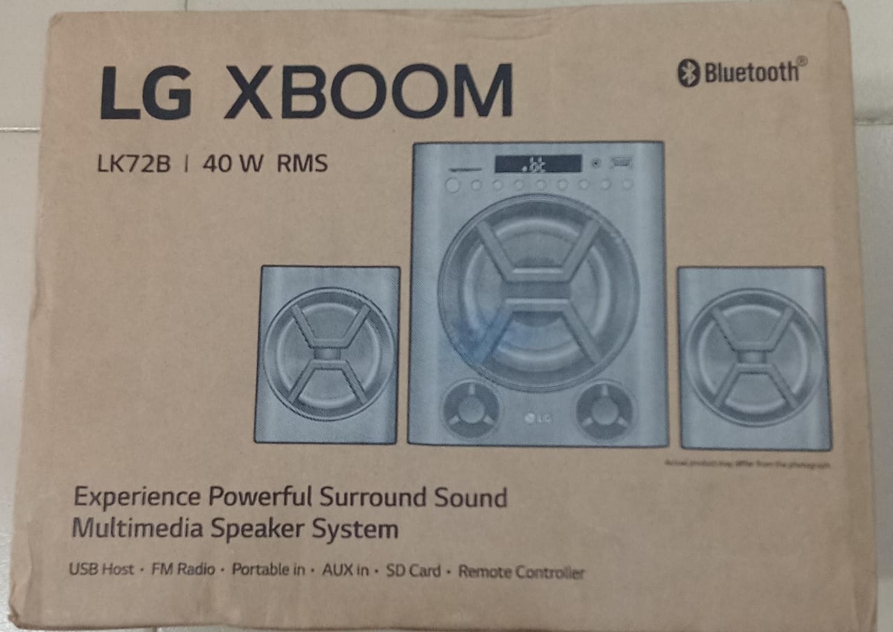 LG XBOOM LK72B 40W Hi-Fi Multimedia System | FNL12a