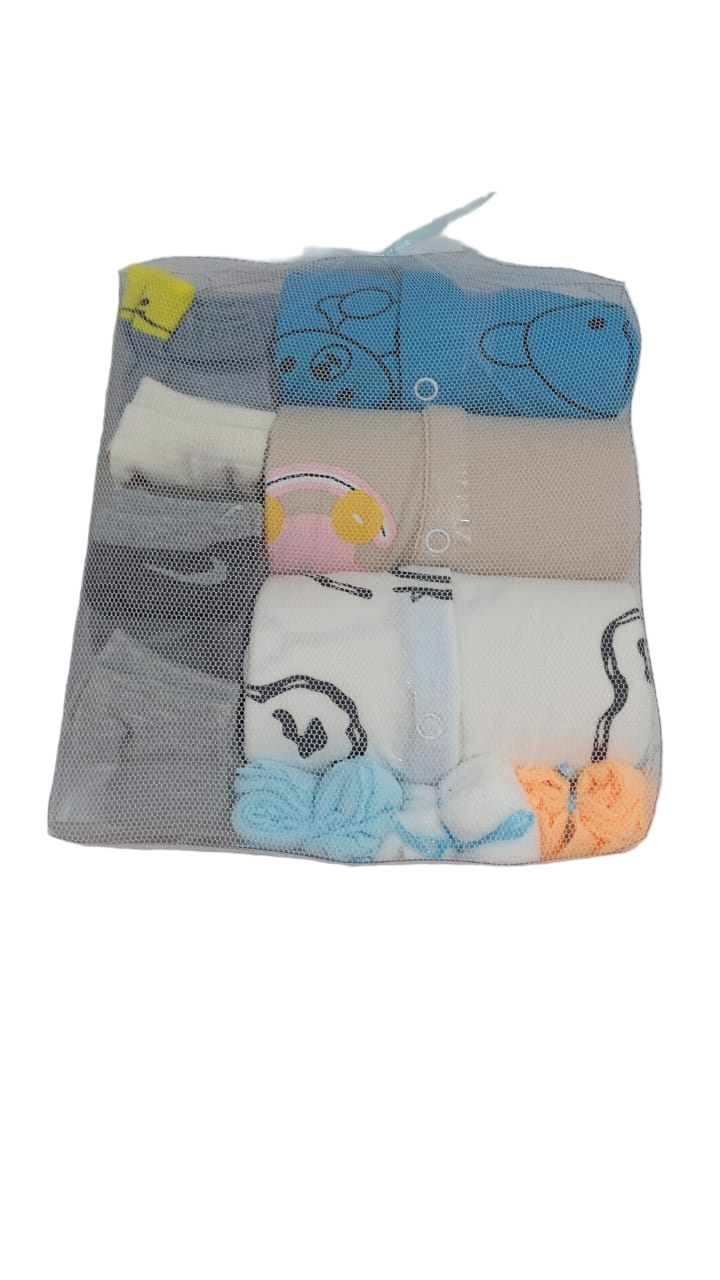 Mix Pack Baby Care Set Overall, Sock and Towel | NMD2a