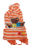 Natural & Comfortable Baby Cap with Sigle Horn, Orange | NMD5d