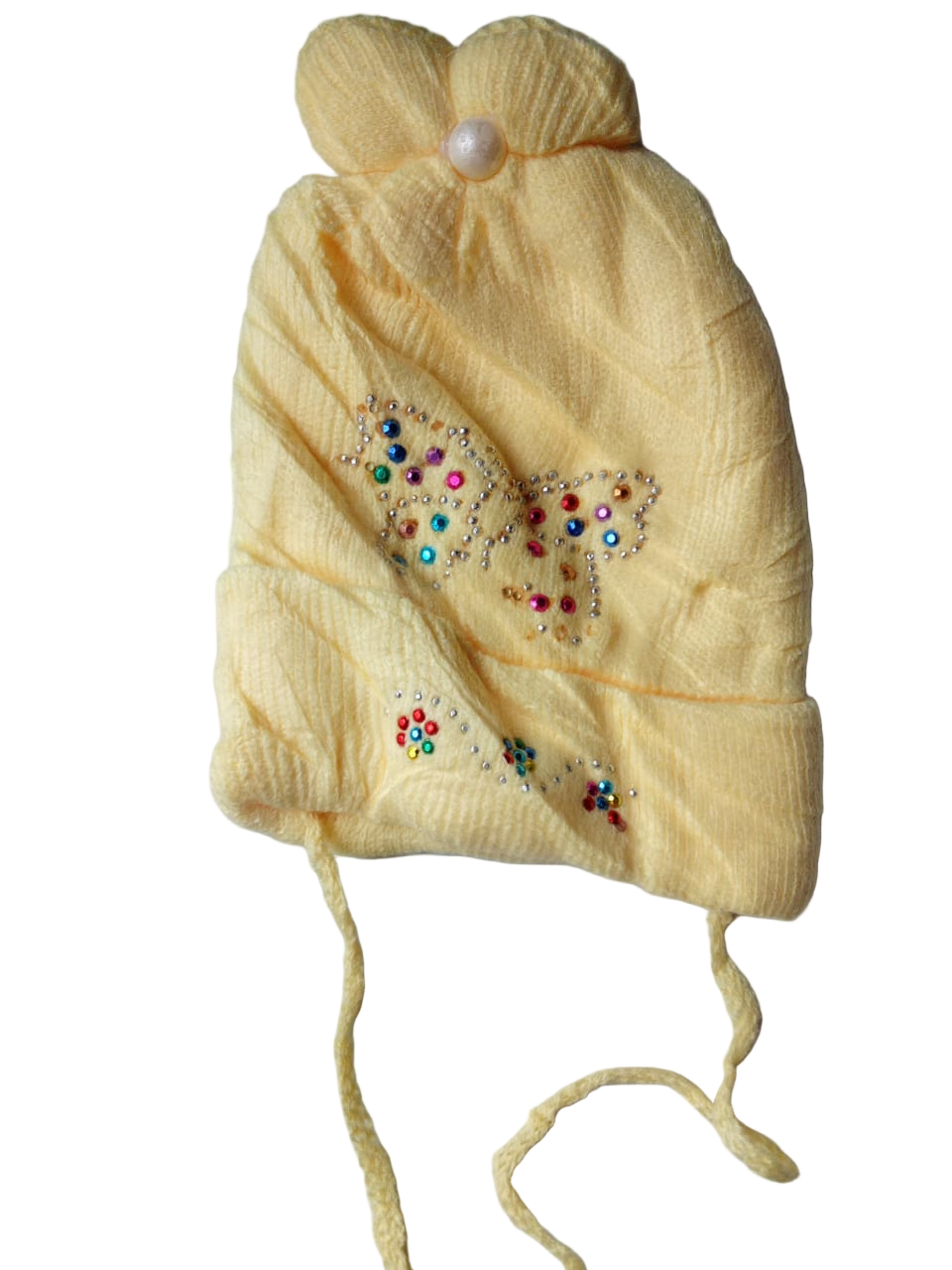 Mother Care Baby Cap, Yellow | GOM6b