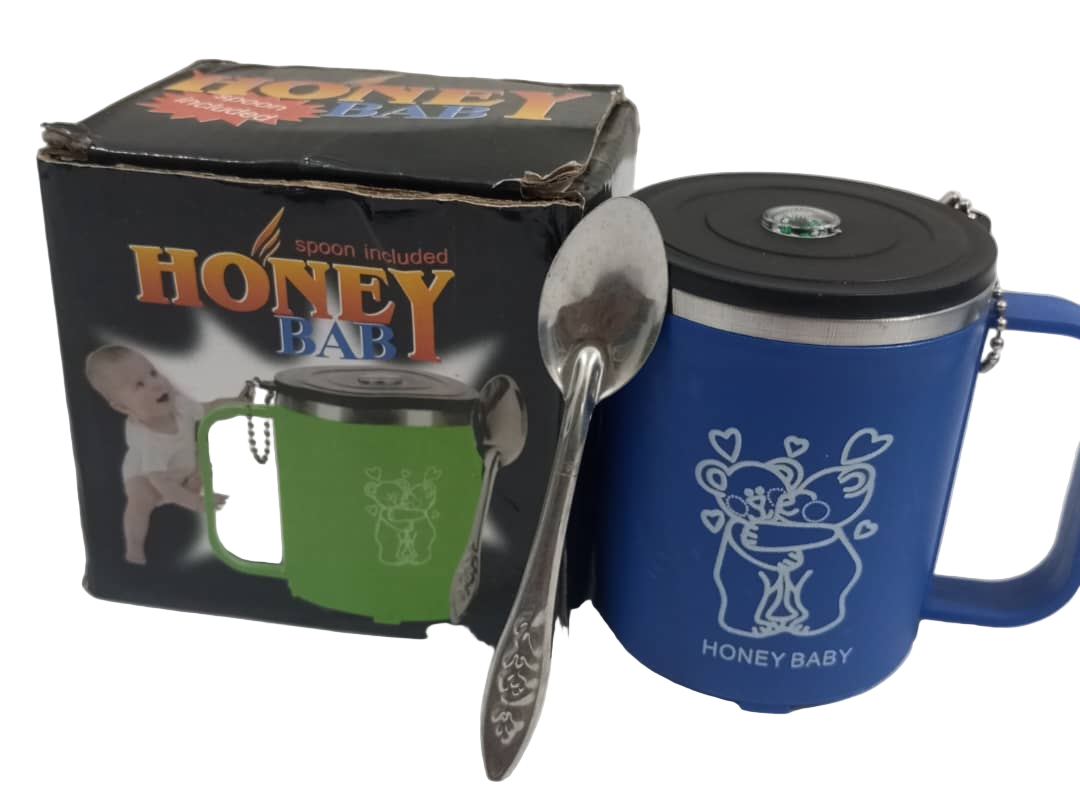 Honey and Exotic Baby Cup, Blue| GOM8b