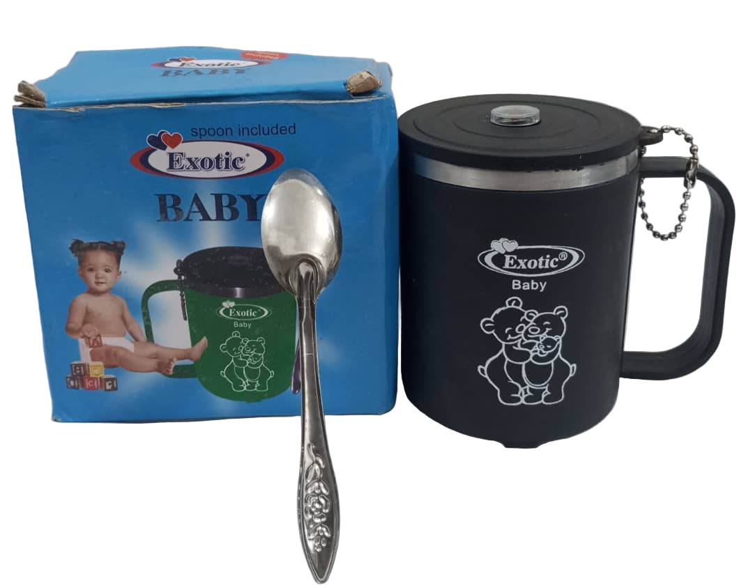 Honey and Exotic Baby Cup, Black | GOM8d