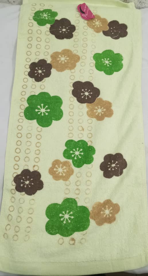 Soft Mother Care Towel, Lemon Green | GOM11c