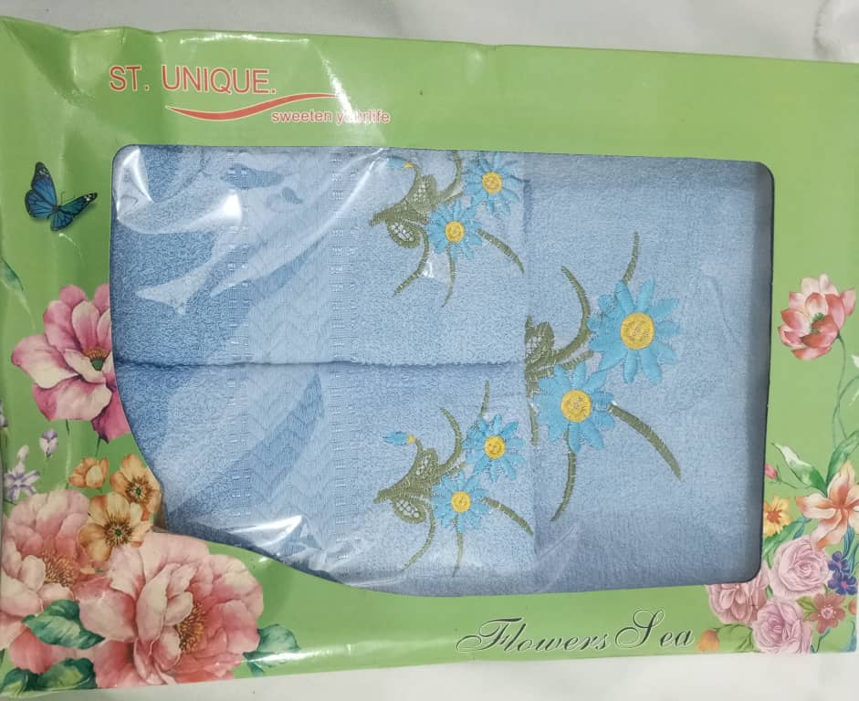 3in1 Baby ST. Unique Boutique Towel Series, Blue| GOM16b