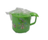 Affordable Kids Cup with Spoon, Green | GOM41a