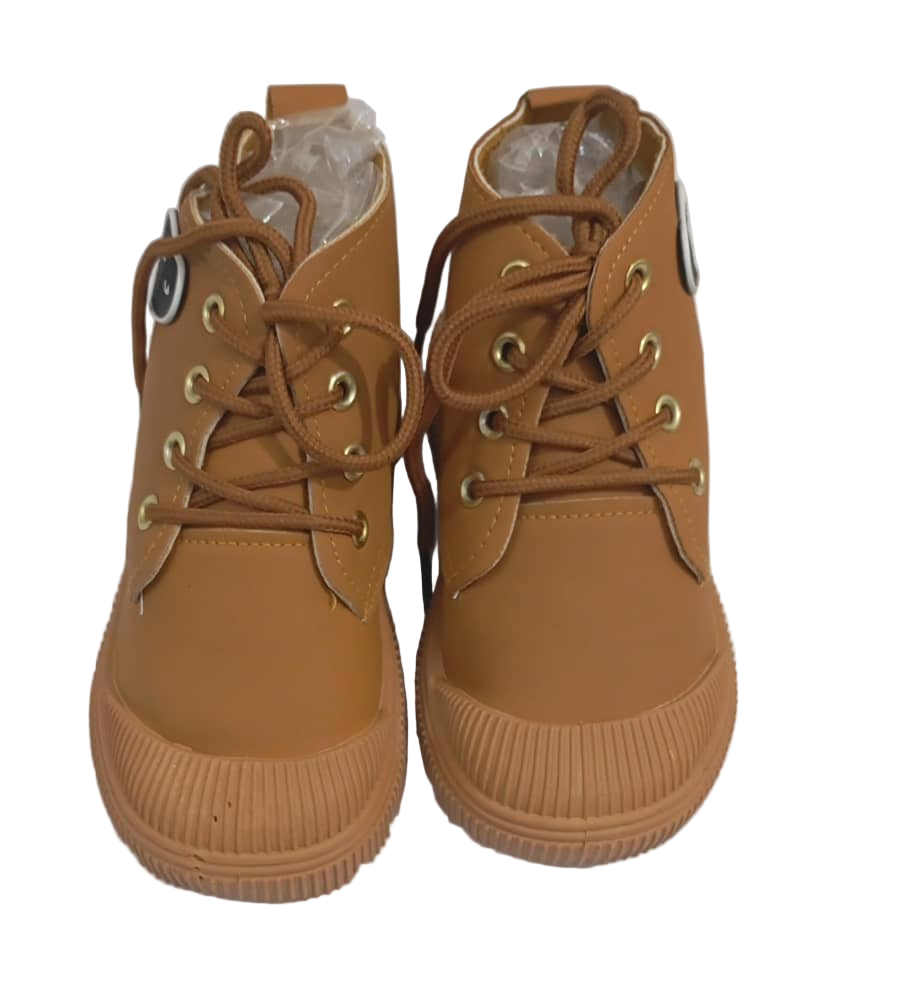 Baby Caterpillar Sole Shoe, Brown | RSE2c