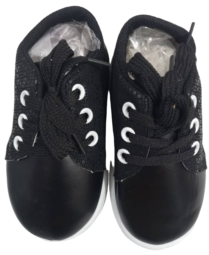 Beautiful Baby Sneakers Unisex, Black | RSE11b