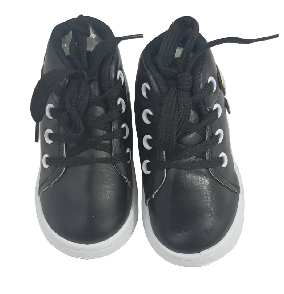 Beautiful I Love You Baby Sneakers Unisex, Black | RSE12b