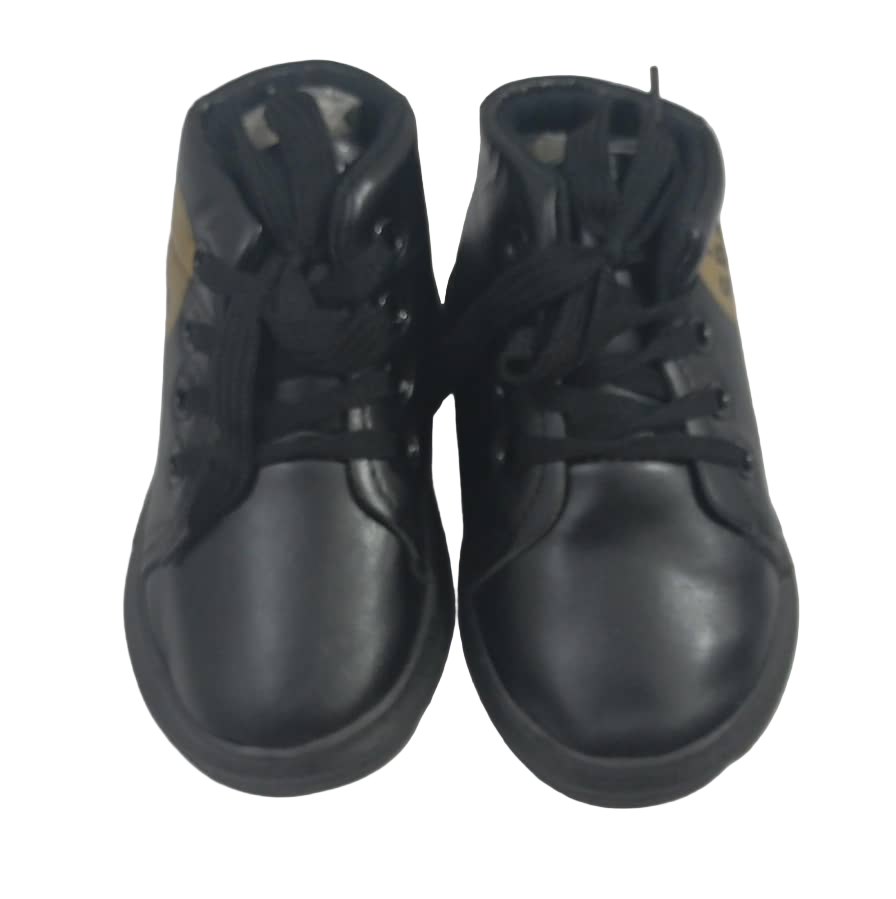 Beautiful Baby Unisex Sport Sneakers, Black | RSE8b