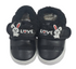 Beautiful Baby Love Sneakers, Black | RSE10b