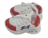Elegant Unisex Fashion Sport Baby Sneakers, White and Red | RSE18c